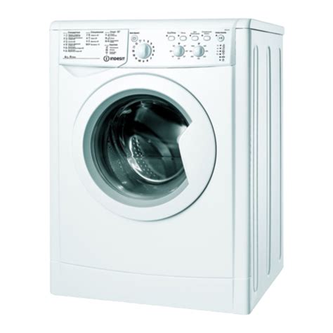 indesit iwc washer manual